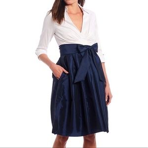 JESSICA HOWARD💙3/4 Sleeve Collar Dress